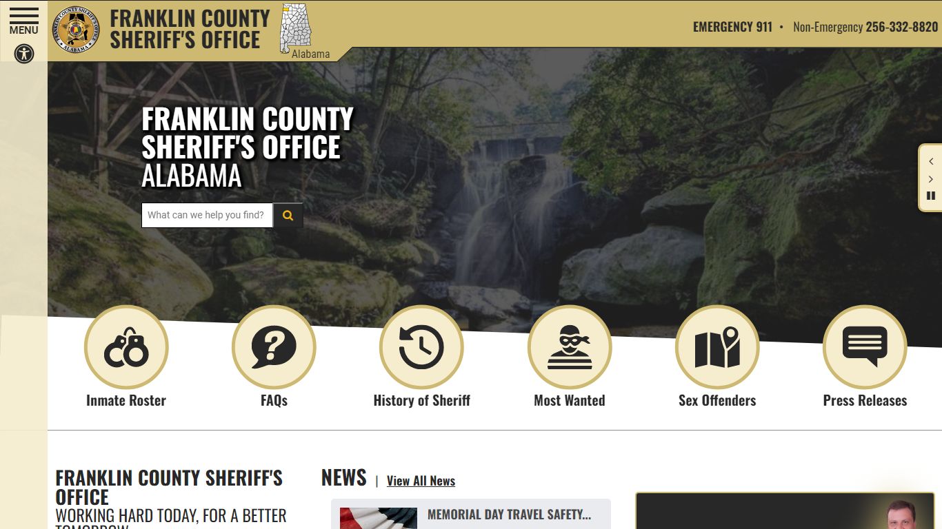Inmate Roster - Franklin County AL Sheriff's Office
